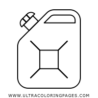 Gasoline Coloring Page - Ultra Coloring Pages